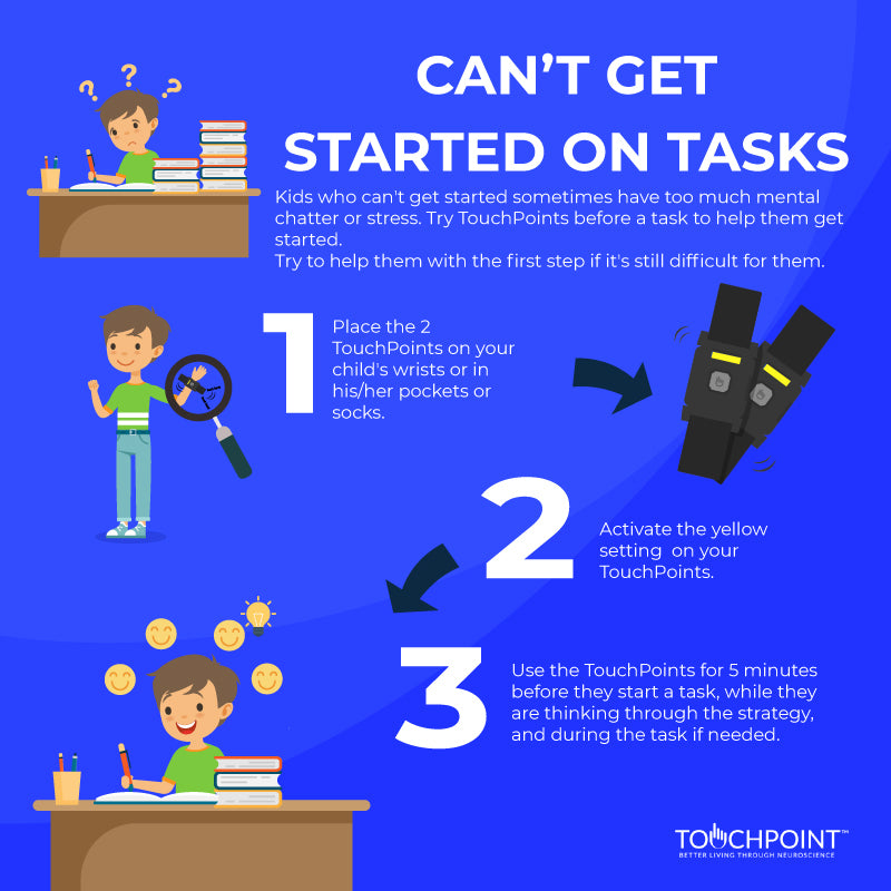 Can't Get Started on Tasks (Kids)